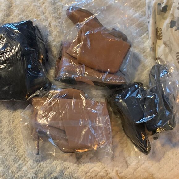 Hoff knee boot burgundy suede like material . 6.5 size - Picture 10 of 10